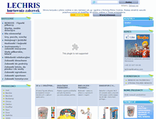 Tablet Screenshot of lechris.pl